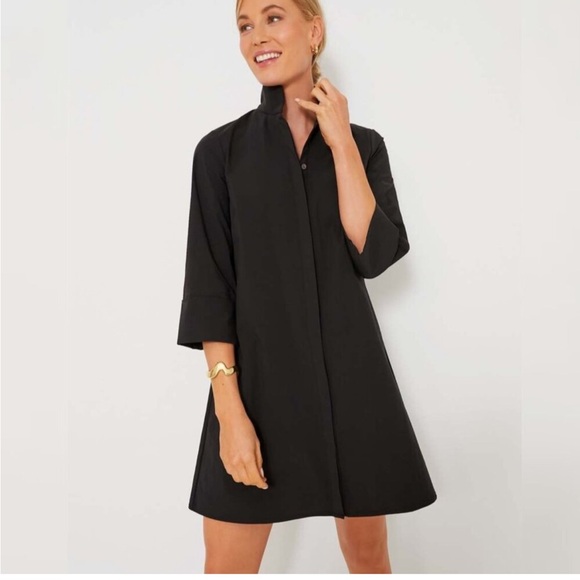 Tuckernuck Charlie Dress in Black - Picture 1 of 10